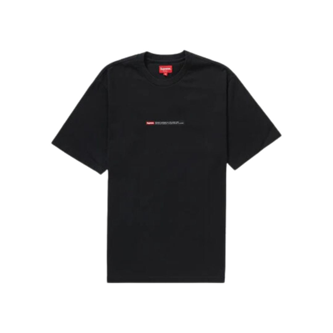 Supreme Banner Black Tee - CACTUS STEALS – Cactus Steals