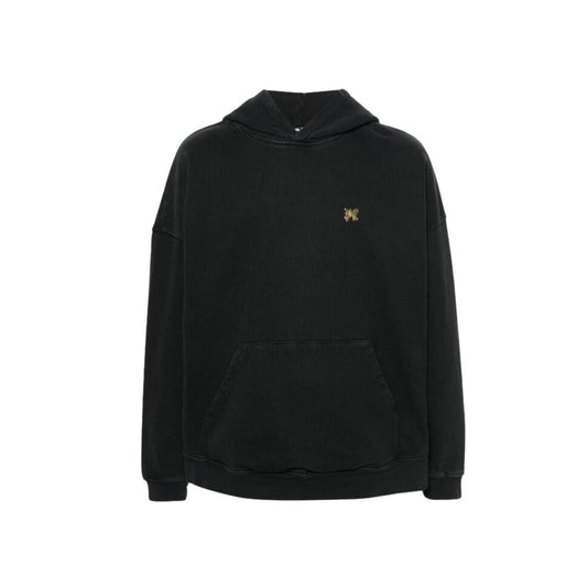 Palm Angels "Burning Logo Print" Hoodie