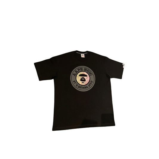 Aape By A Bathing Ape "Black Basic" Camo Tee