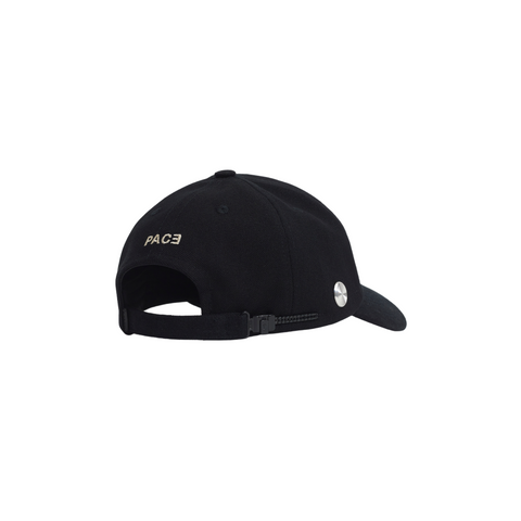 PACE CANVA DAD "E" HAT BLACK