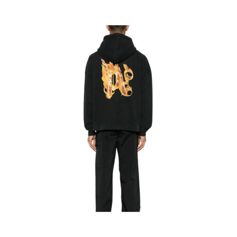 Palm Angels "Burning Logo Print" Hoodie