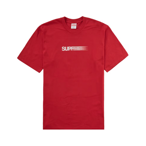 Supreme "Motion Logo" Tee Red (SS23)