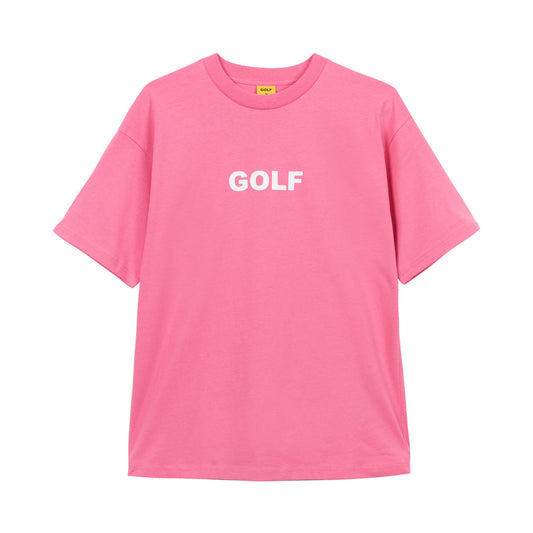 Golf Wang "Logo" Tee Pink/White