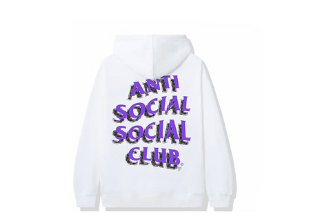 Anti Social Social Club "Toned Down" Hoodie White