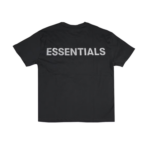 Fear of God Essentials "3M Logo Boxy" Tee Black