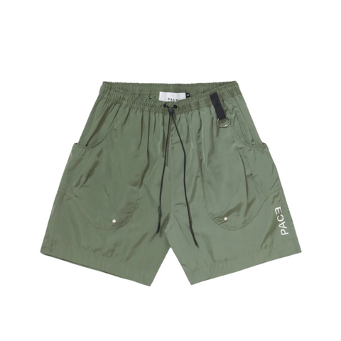 Pace "Tactical" Nylon Shorts Army Green