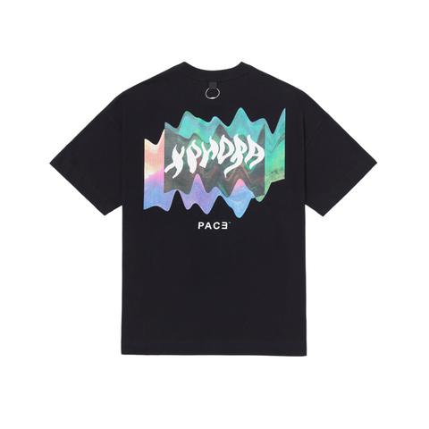 Pace "Aurora" Oversized Tee Black