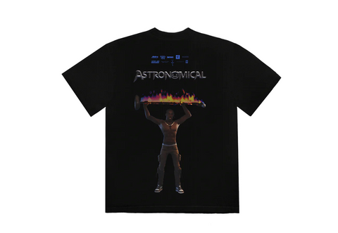 Travis Scott "Astro Rage" Tee Black