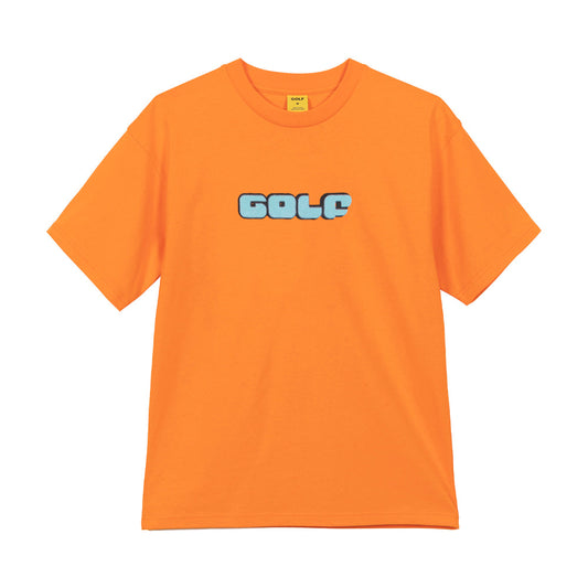Golf Wang "Logo" Tee Orange/Blue