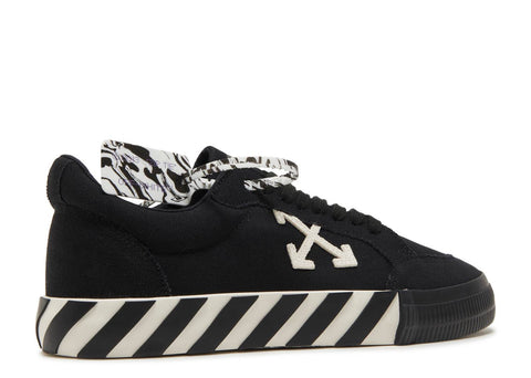 Off-White "Vulcanized Low" Canvas Black