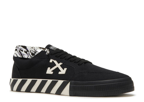 Off-White "Vulcanized Low" Canvas Black