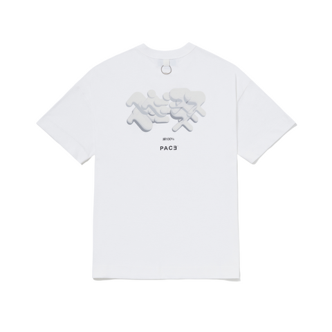 Pace "100% Cotton" Regular Tee Off-White