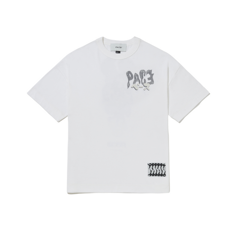 Pace "XP Handwrite" Tee Off-White