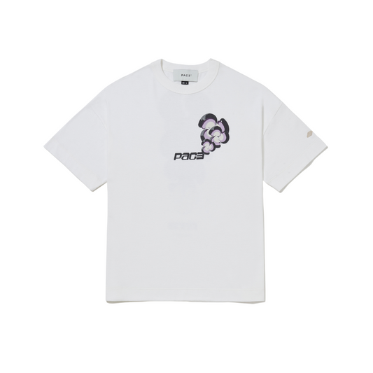 Pace "Tomoe 3D" Tee Off-White