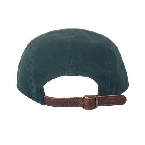 Supreme "Washed Chino Twill" Camp Cap Pine Green (FW23)