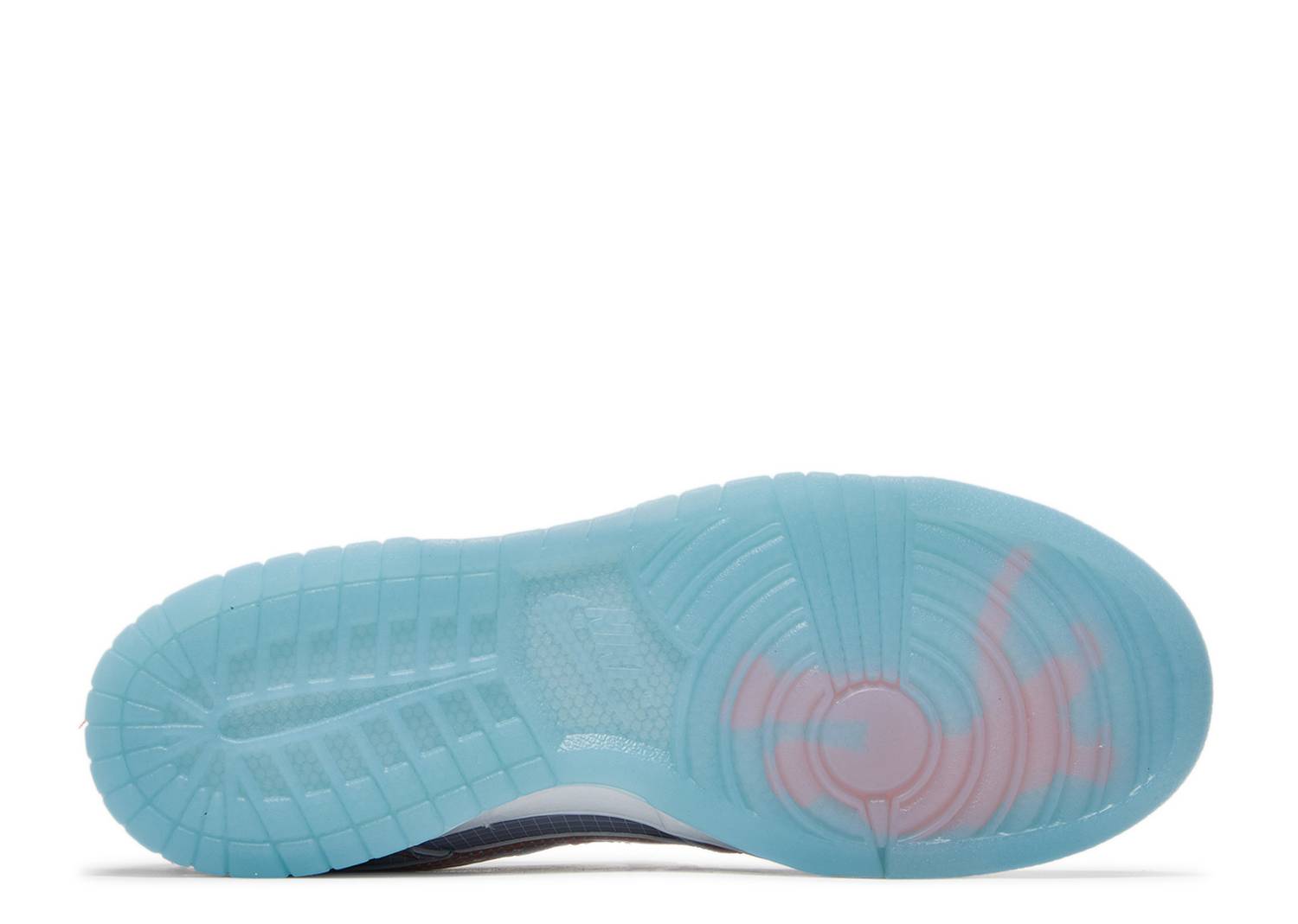 Tenis nike discount sola transparente