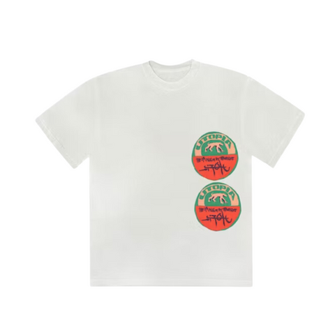 Travis Scott "Utopia B3" Tee White