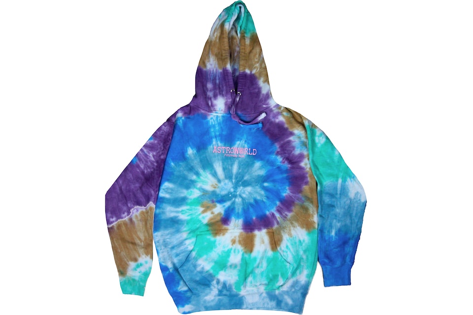 Travis Scott "Festival Run Tie Dye" Hoodie