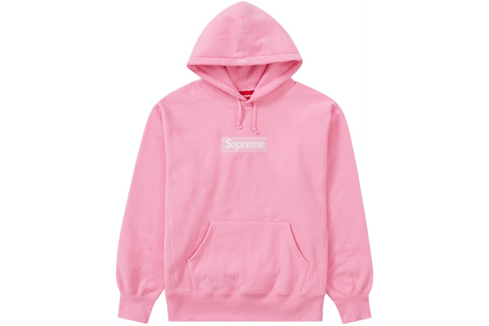 Supreme "Box Logo" Hoodie Pink (2021)