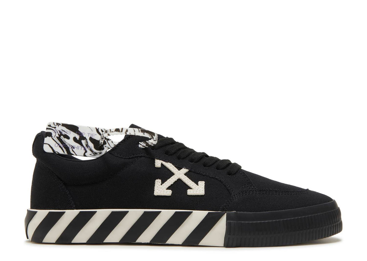 Off-White "Vulcanized Low" Canvas Black