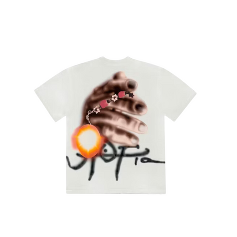 Travis Scott "Utopia B3" Tee White