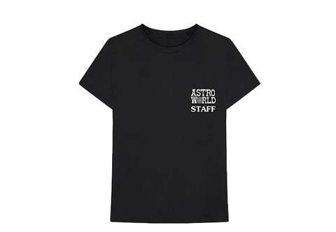 Travis Scott "Astroworld Staff" Tee Black