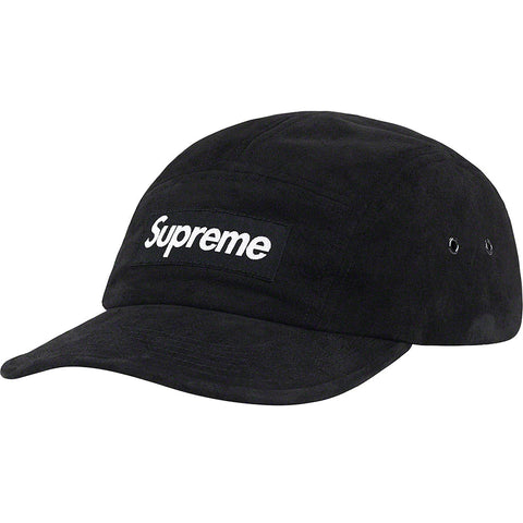 Supreme Suede Camp Cap "Black"