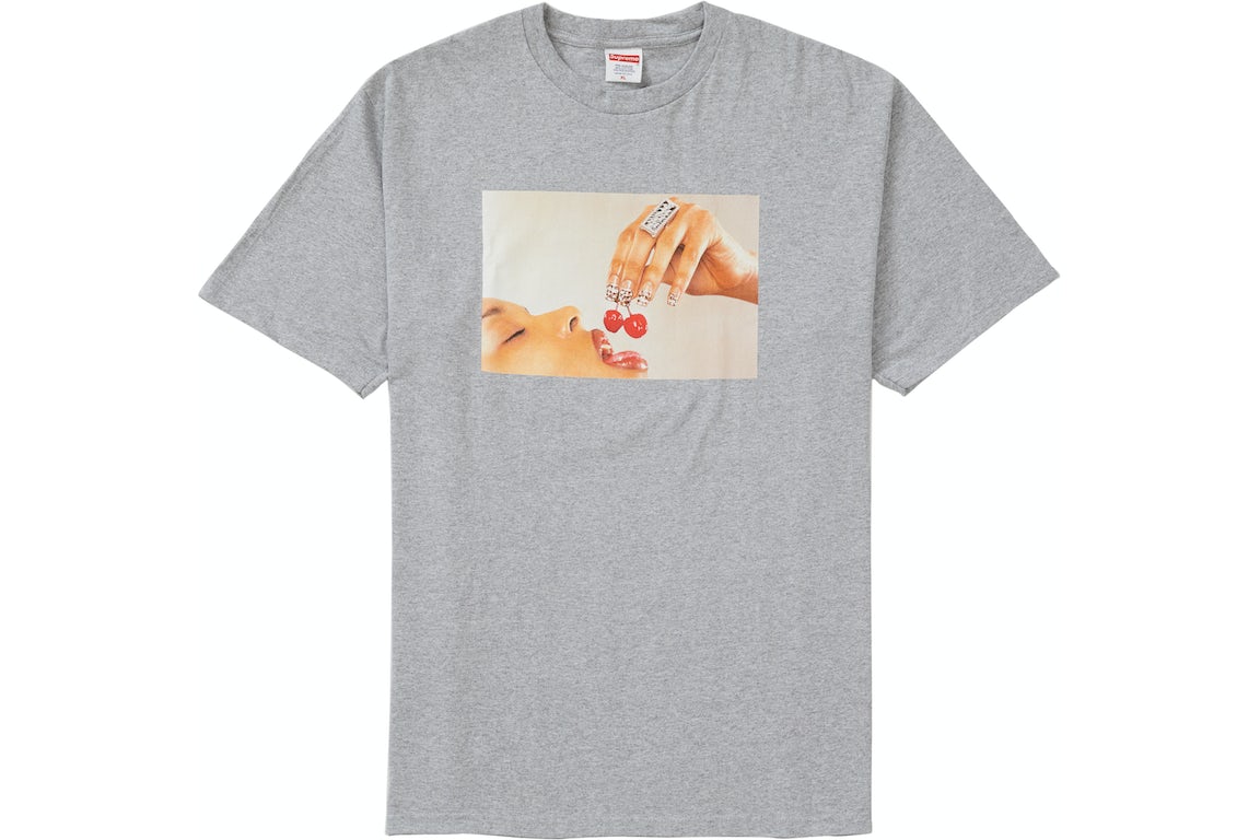 Supreme "Cherries" Tee Grey (SS20)