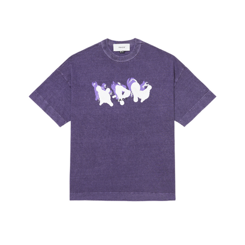 Pace "Purple Rain" Oversized Tee Washed Purple