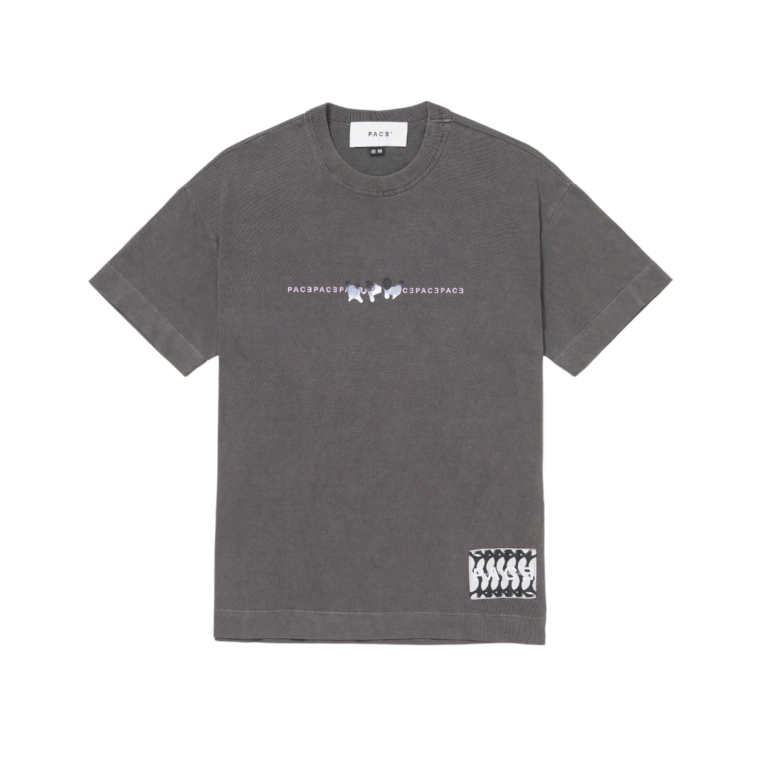 Pace "Washed Baloon" Regular Tee Washed Black